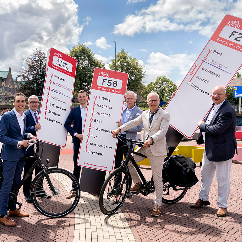 Doorfietsroutes Best